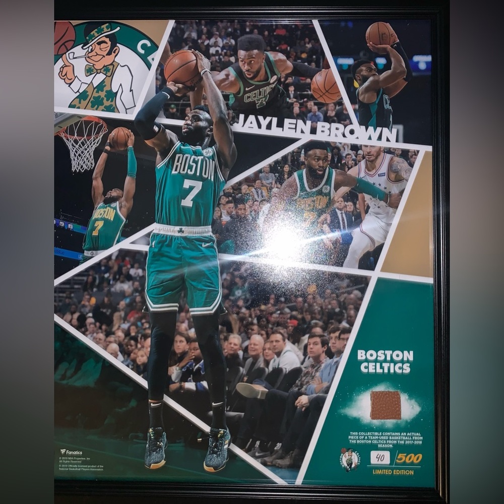 Limited Edition Celtics framed photo